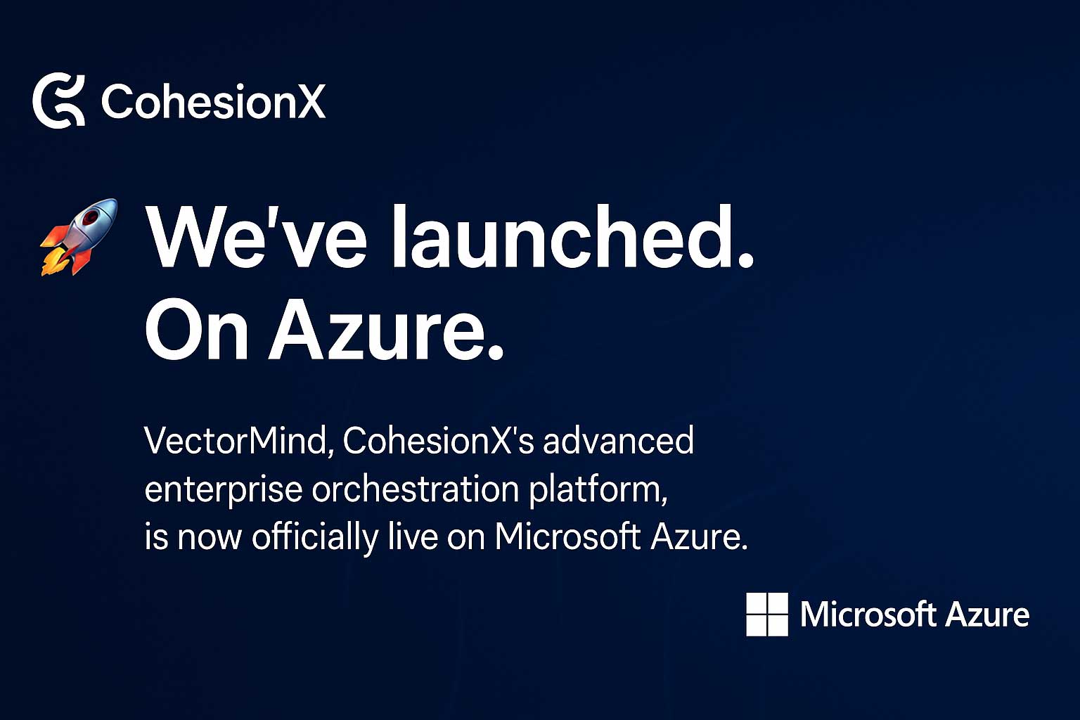 VM Azure1 CohesionX