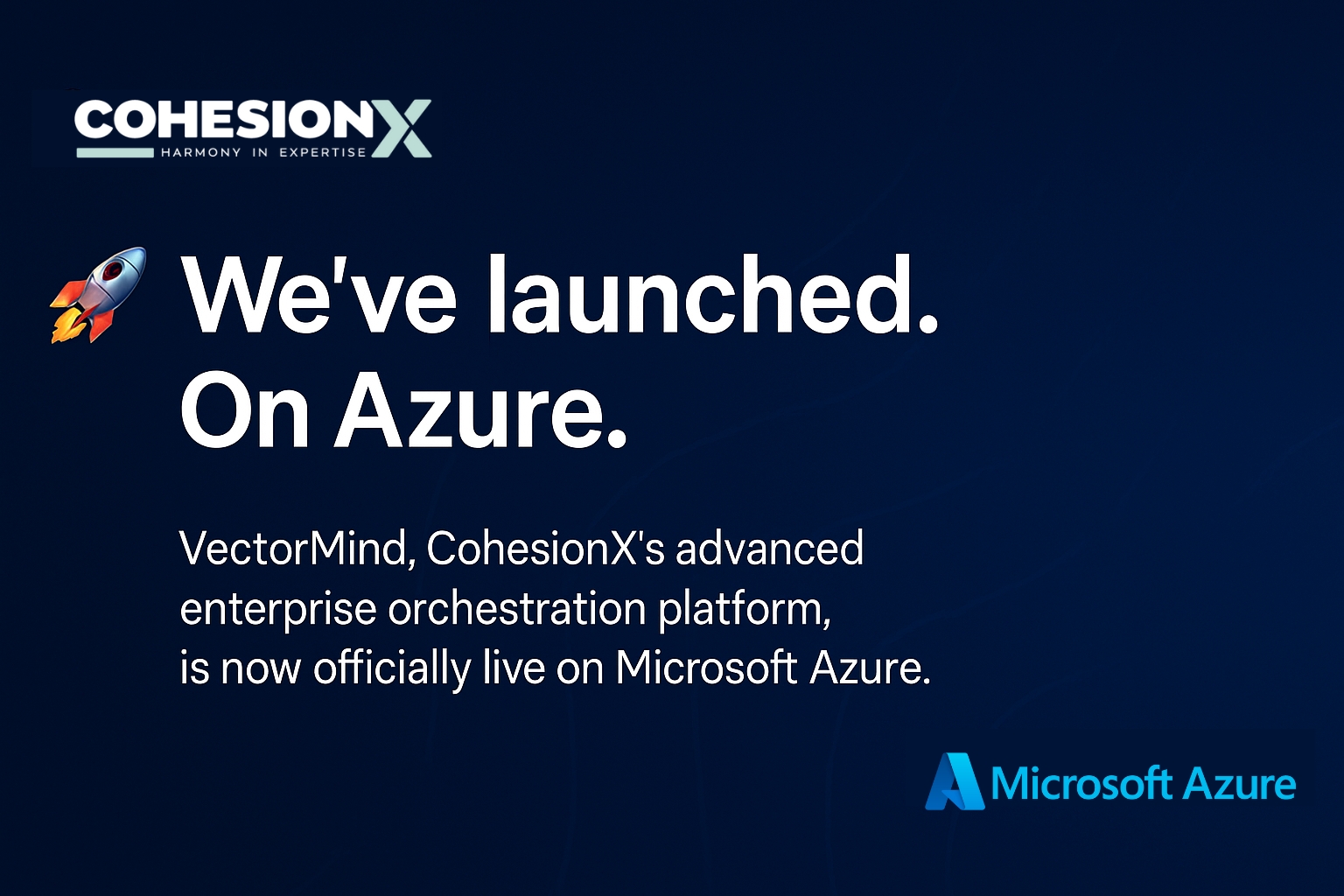 azure-launched-article-banner Azure launch CohesionX